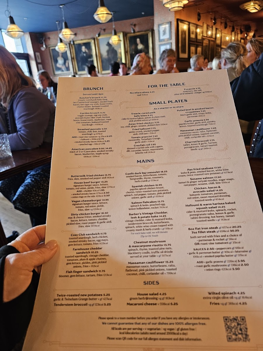 Menu Cosy Club-3