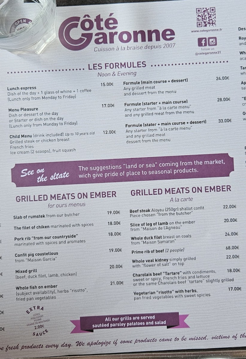 Menu Côté Garonne-4