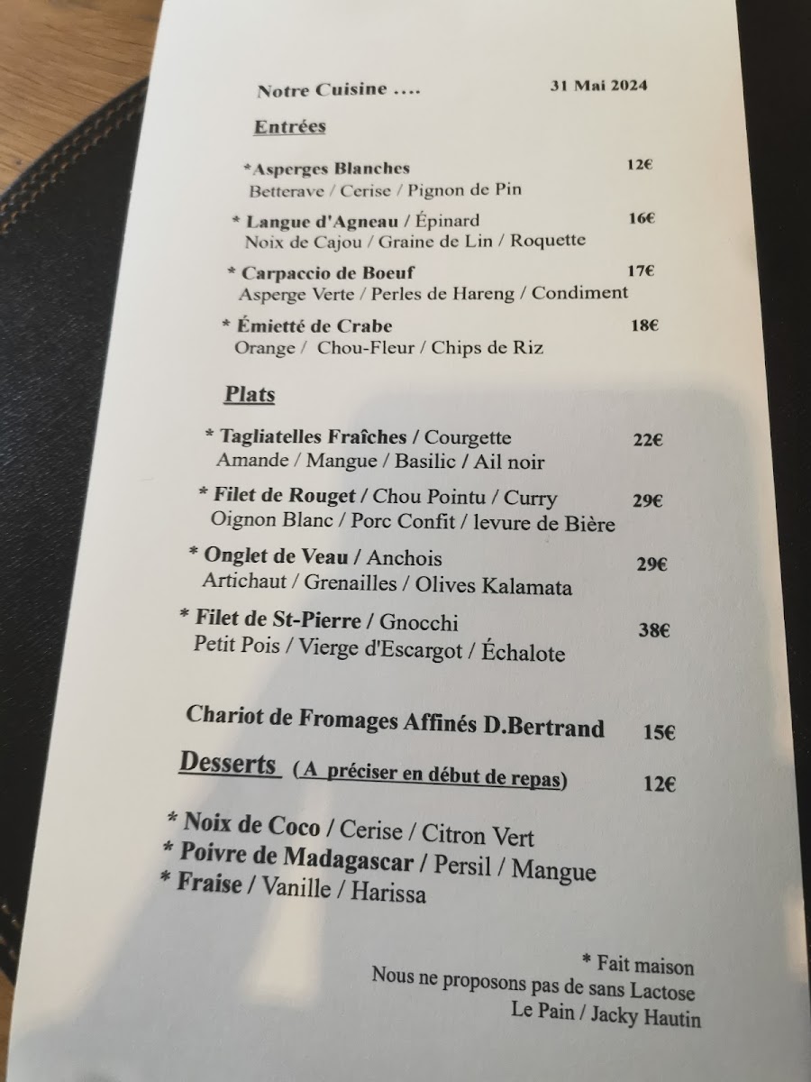 Menu Côté Jardin-1