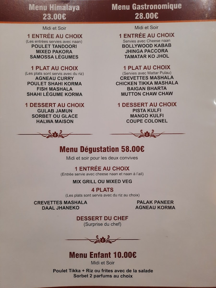 Menu Côté Népal-3