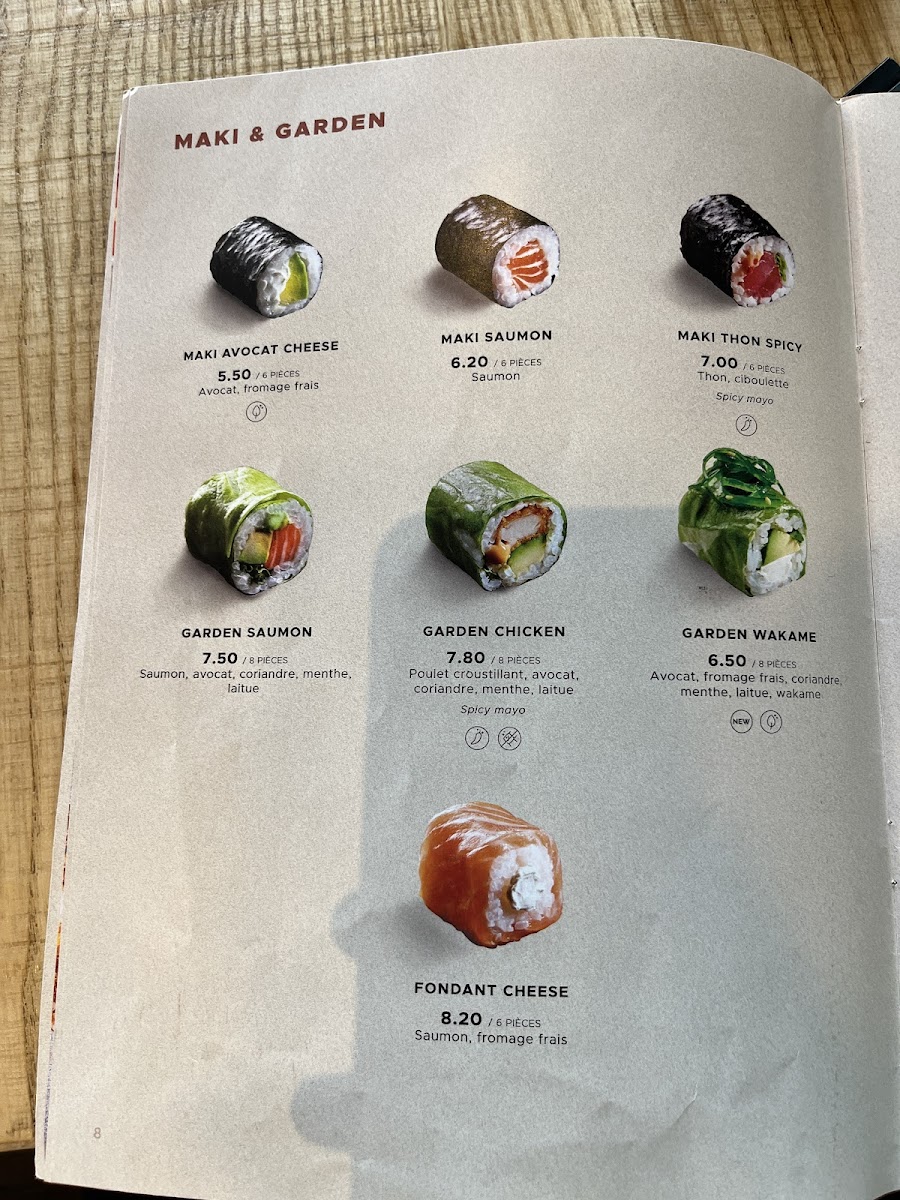 Menu Côté Sushi Asnières-Sur-Seine-9