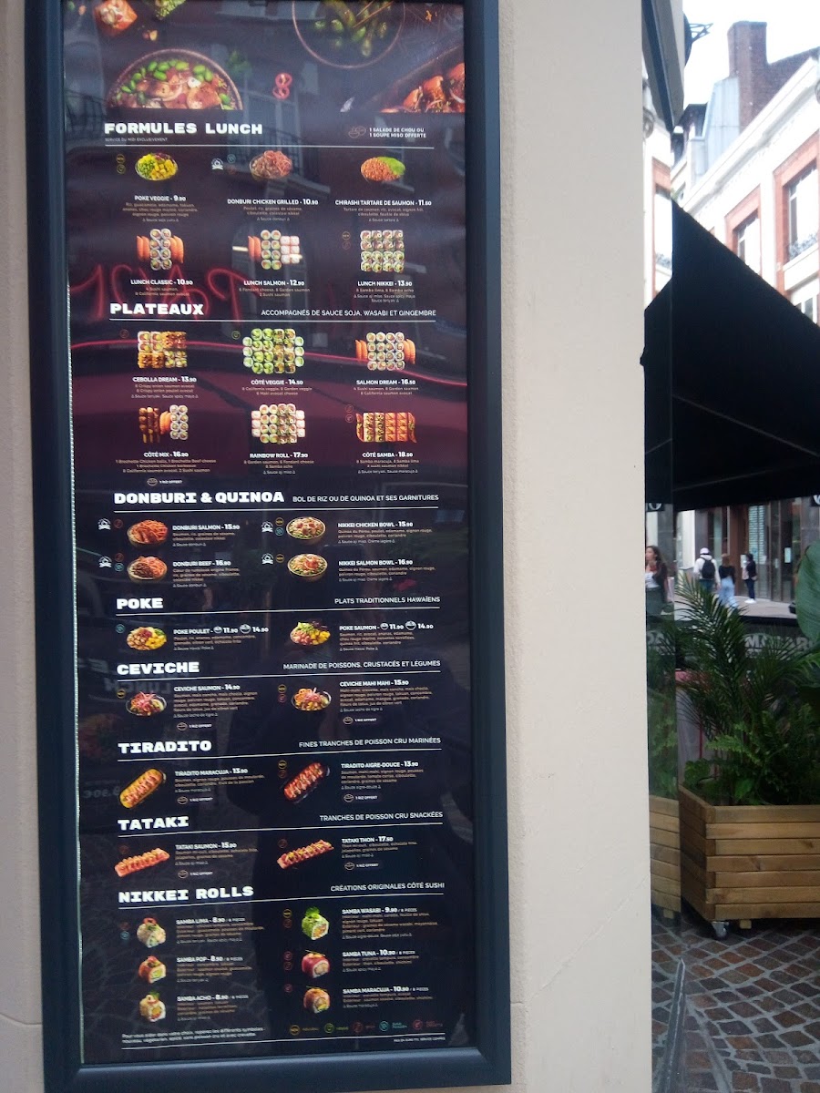 Menu Côté Sushi Lille-4