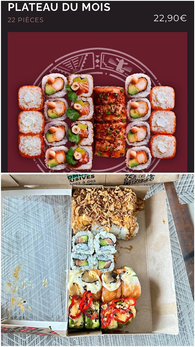 Menu Côté Sushi Lille-6