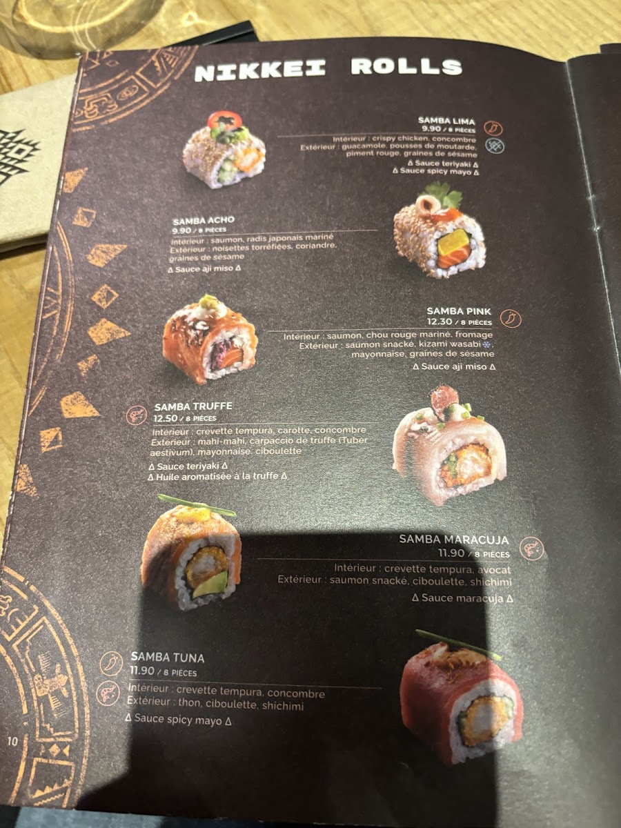Menu Côté Sushi Lyon Ampère-8