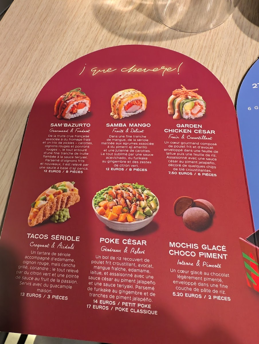 Menu Côté Sushi Lyon-1