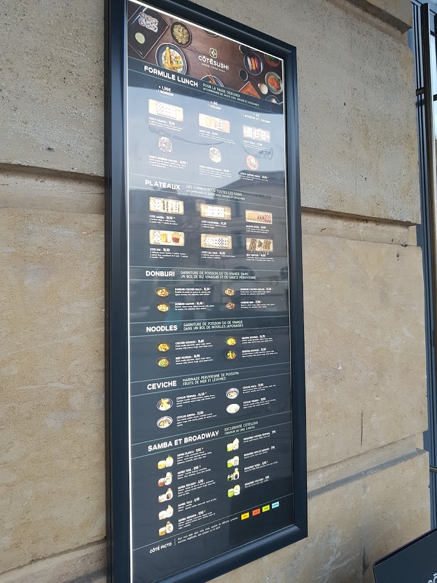 Menu Côté Sushi Reims-4