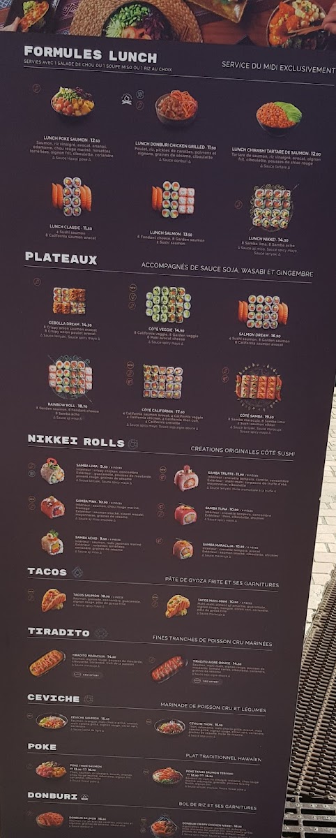 Menu Côté Sushi Saint-Etienne-1