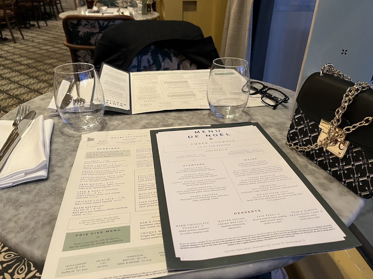 Menu Côte Welwyn Garden City-5