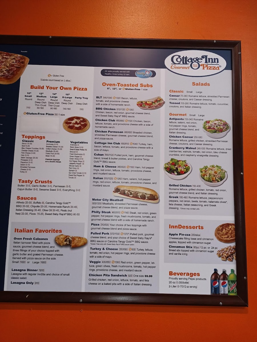 Menu Cottage Inn Pizza Columbus-1