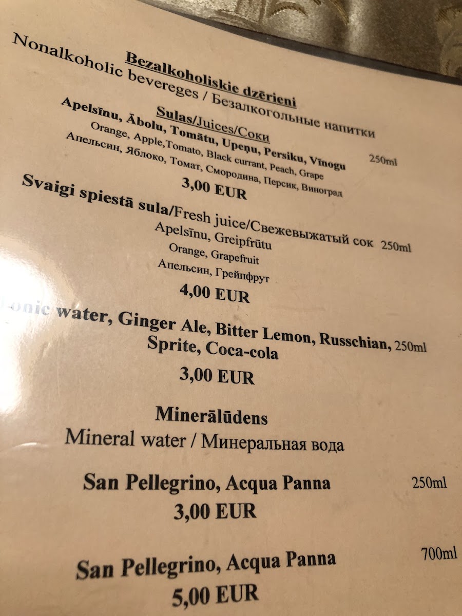 Menu Cotton Club Latvija-3