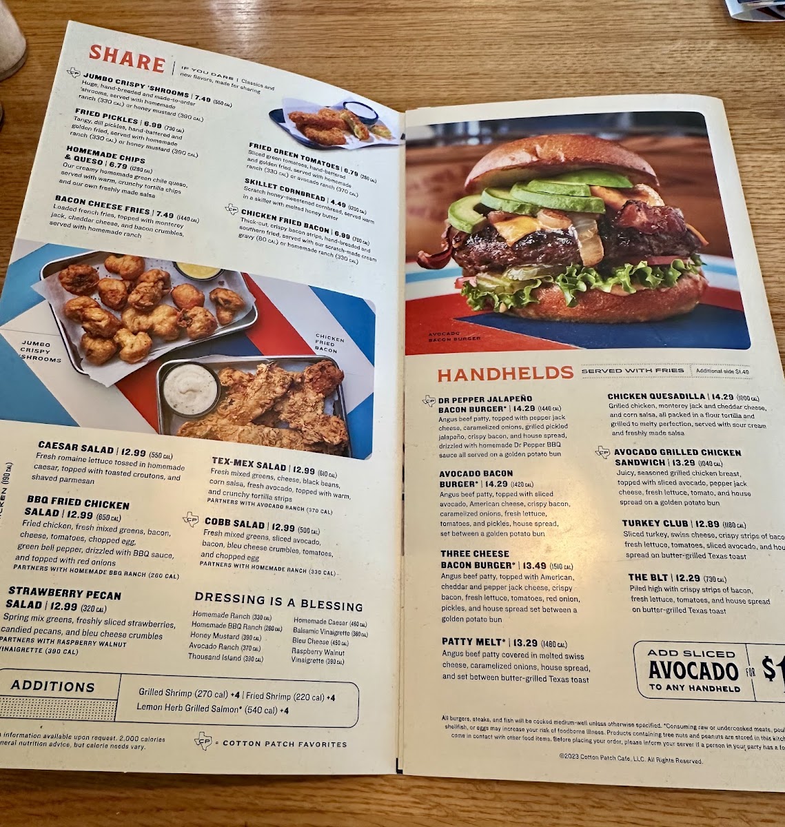 Menu Cotton Patch Cafe-3
