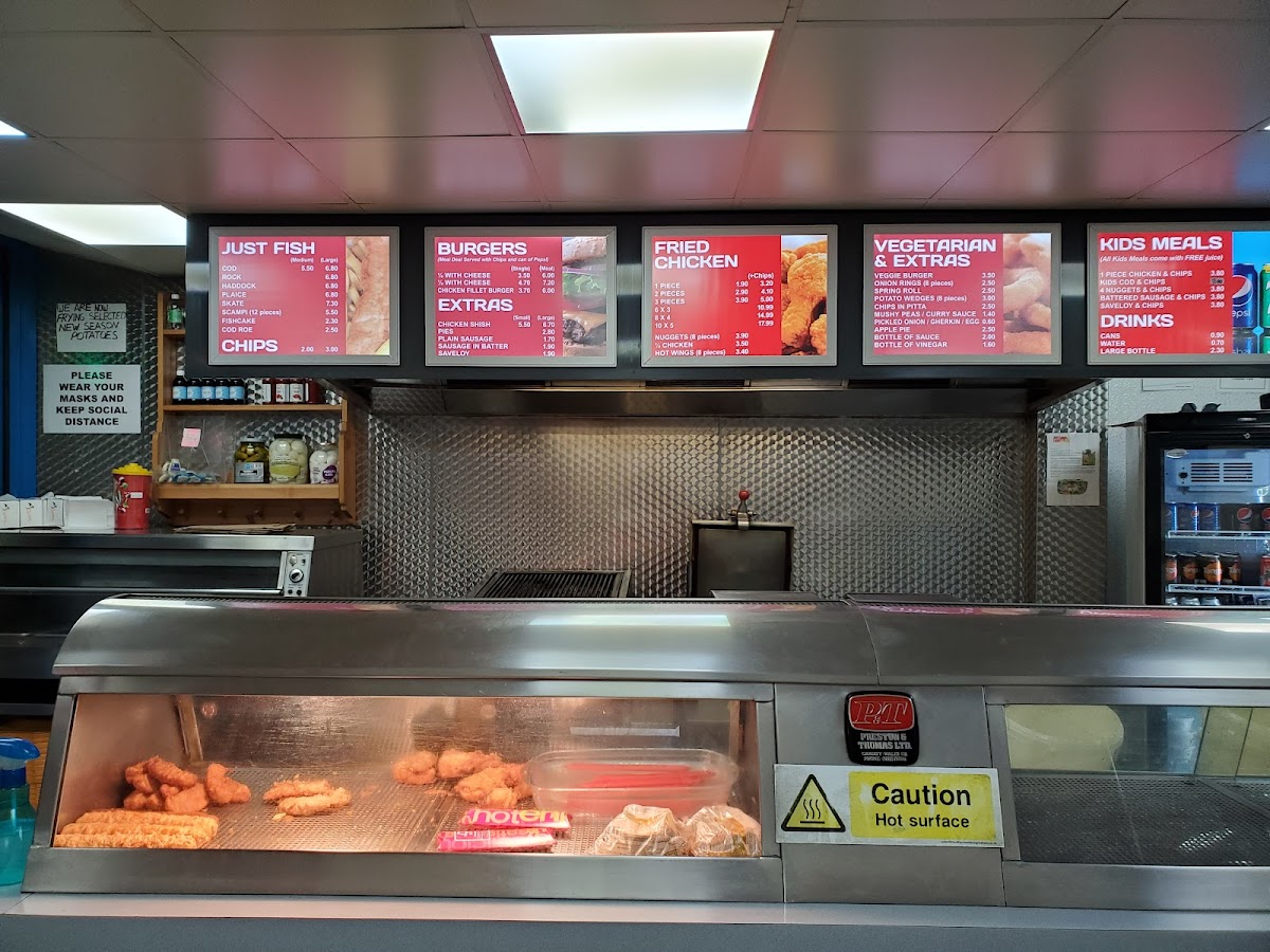 Menu Coulsdon Fish & Chicken-1