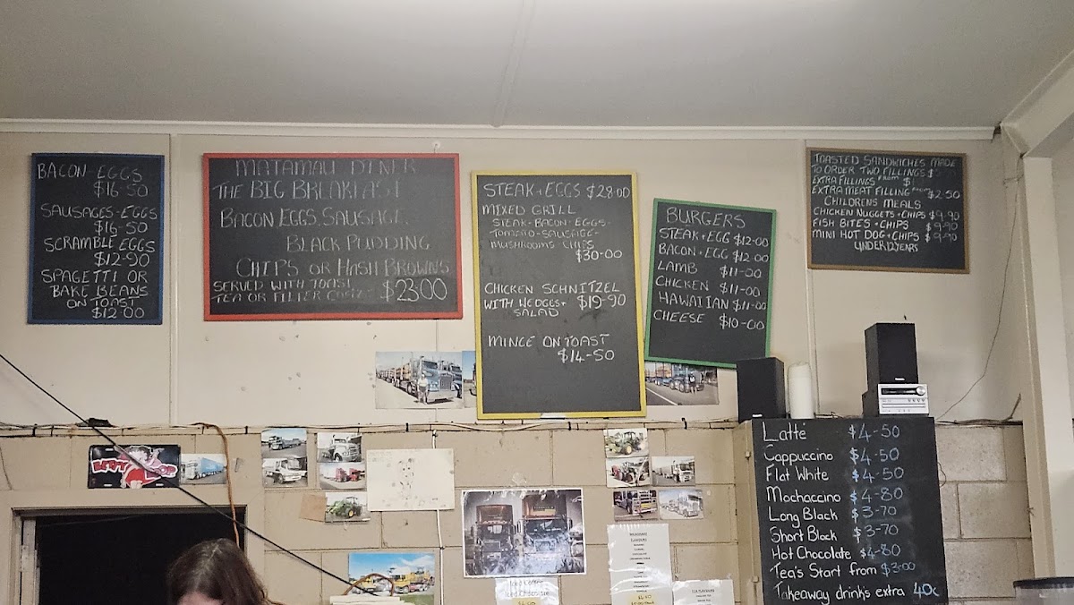Menu Country Cafe (Matamau Diner)-7