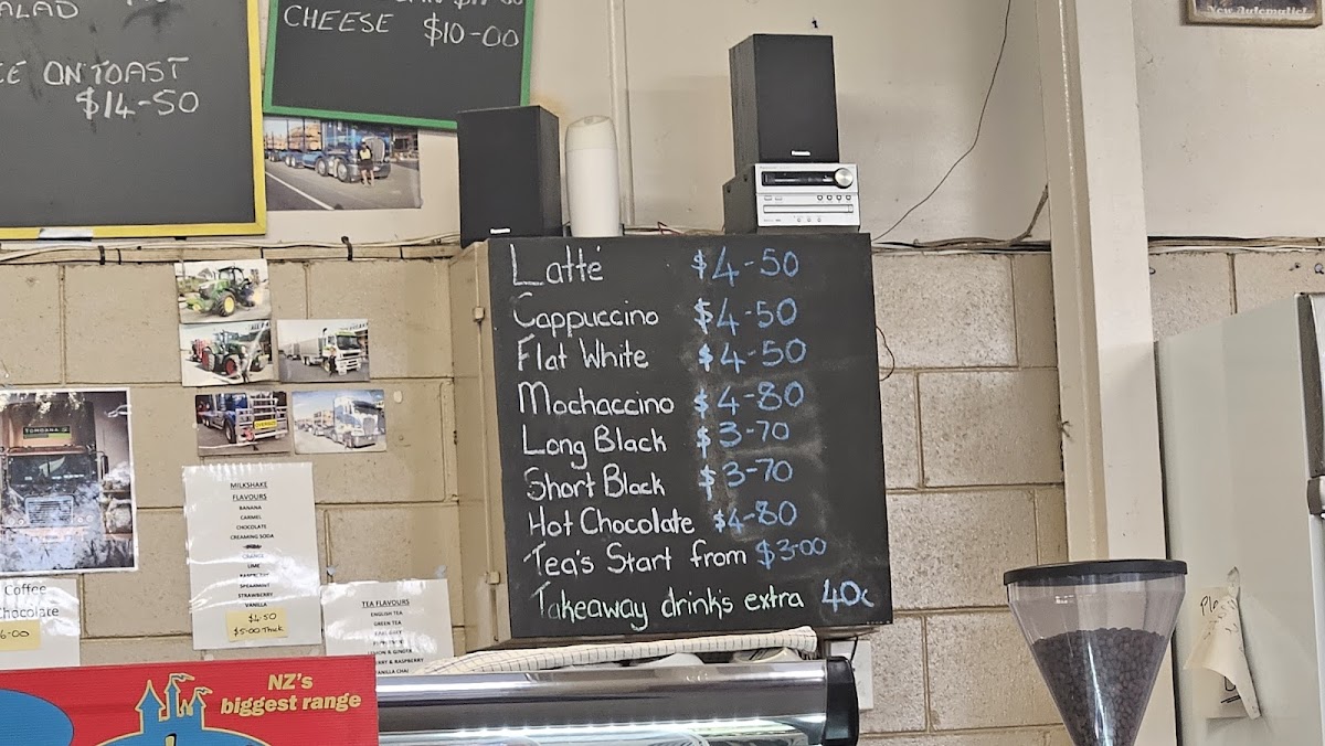 Menu Country Cafe (Matamau Diner)-8
