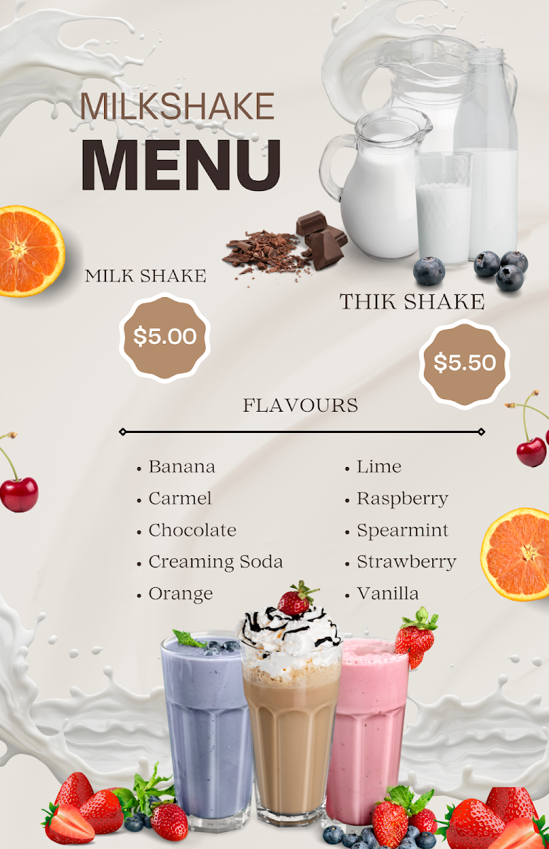 Menu Country Cafe (Matamau Diner)-9