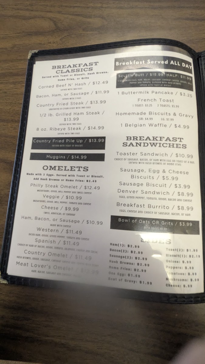 Menu Country Cafe-2