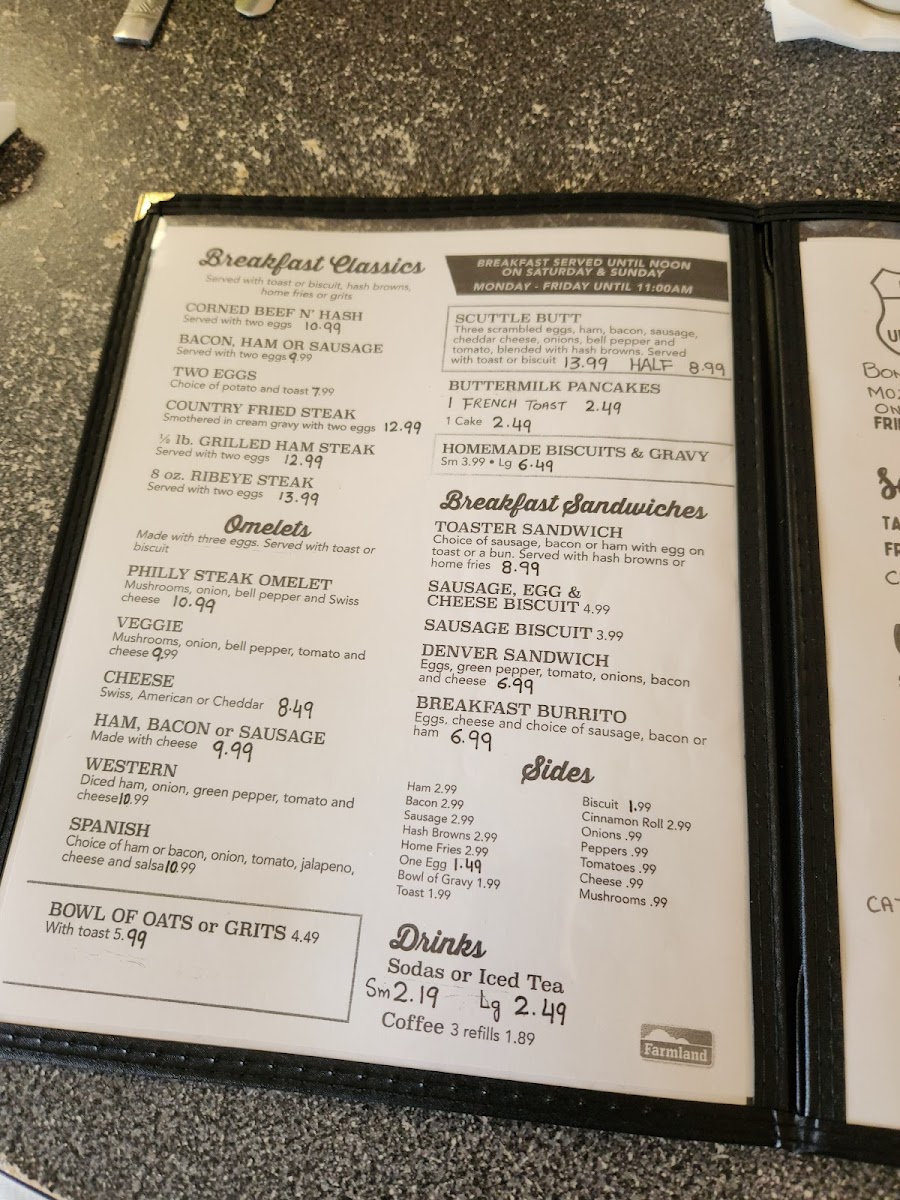 Menu Country Cafe-8