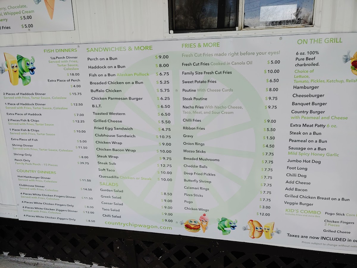 Menu Country Chip Wagon-4