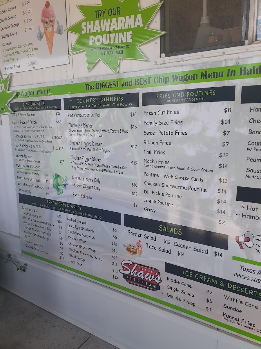 Menu Country Chip Wagon-6