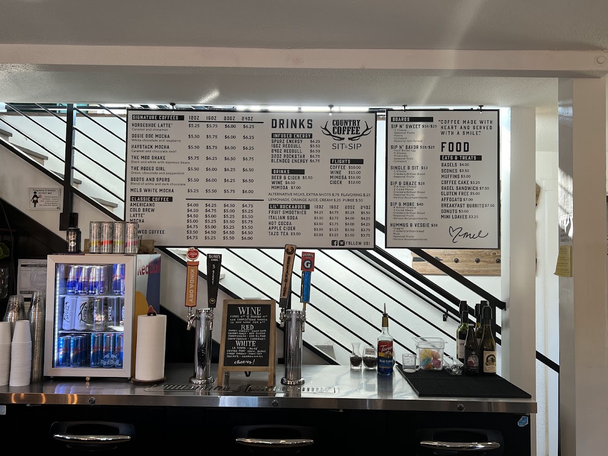 Menu Country Coffee Sit & Sip-2