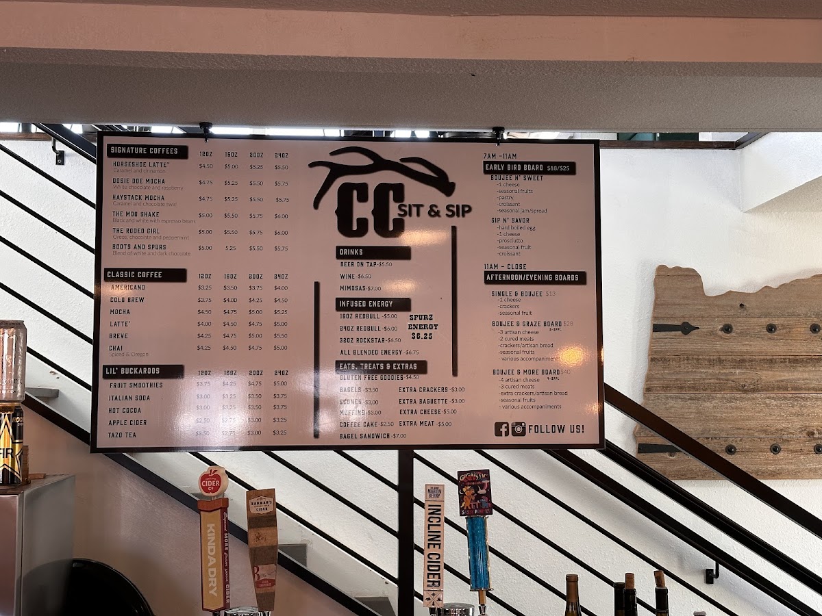 Menu Country Coffee Sit & Sip-4
