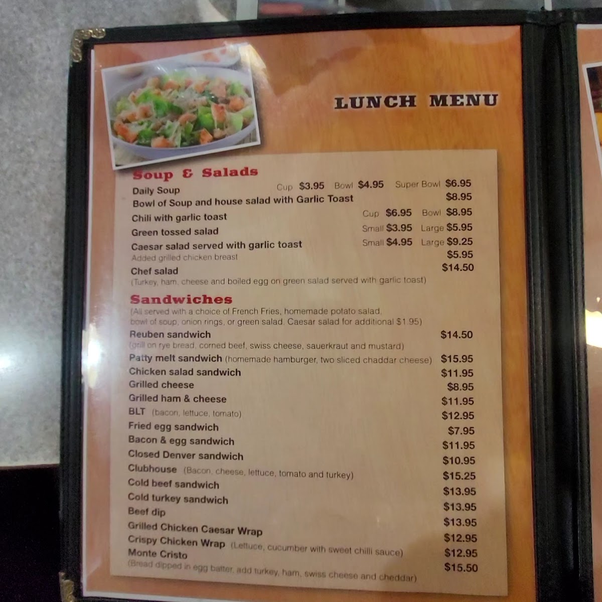 Menu Country Cookin-1