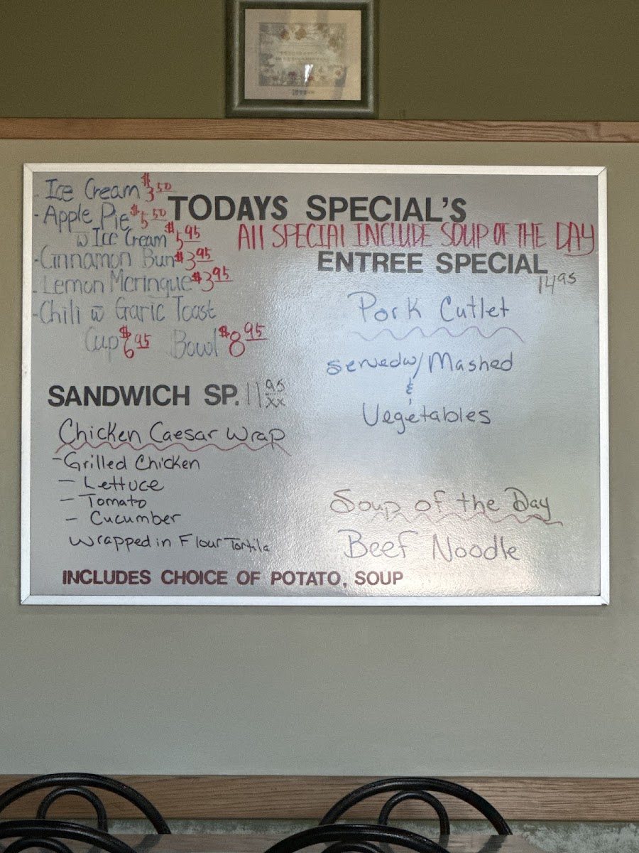 Menu Country Cookin-8