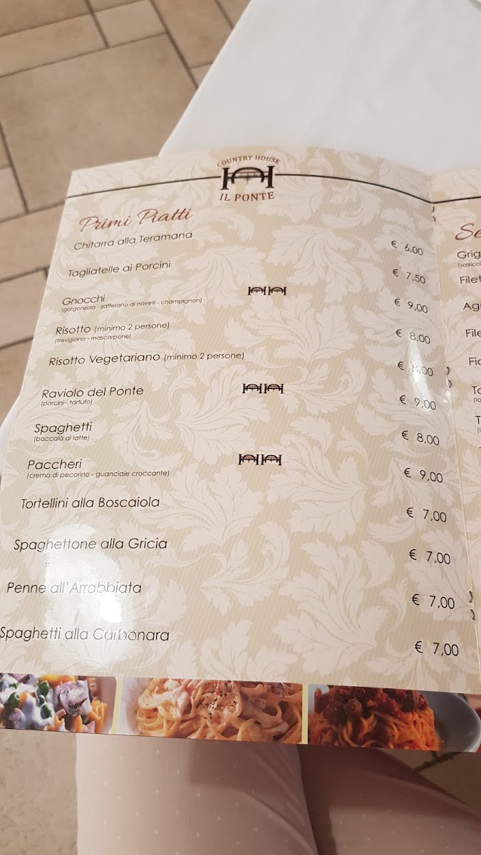 Menu Country House Il Ponte-7