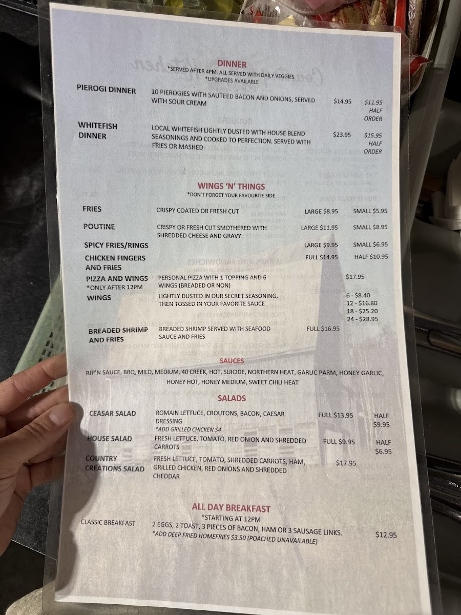Menu Country Kitchen-2