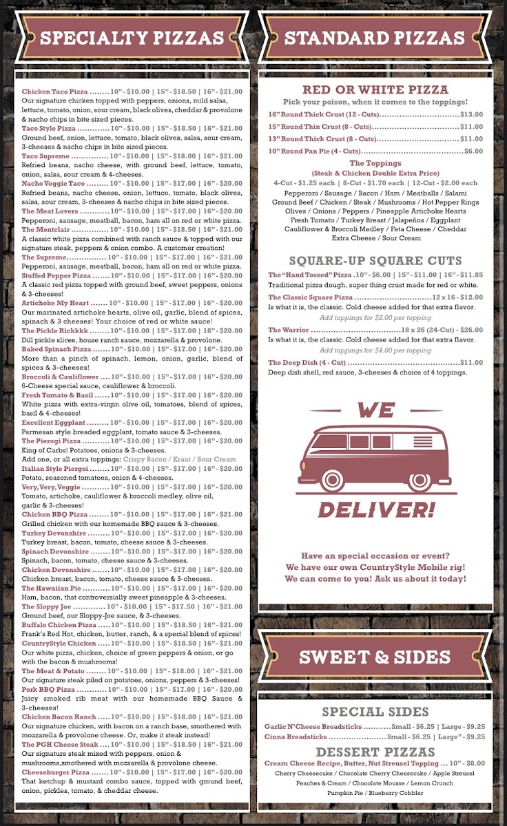 Menu Country Style Pizza-5