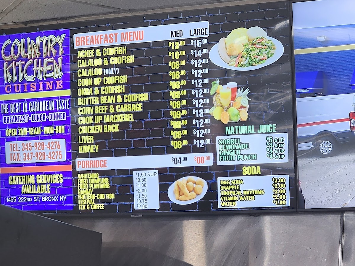 Menu Country Thyme Cuisine-1