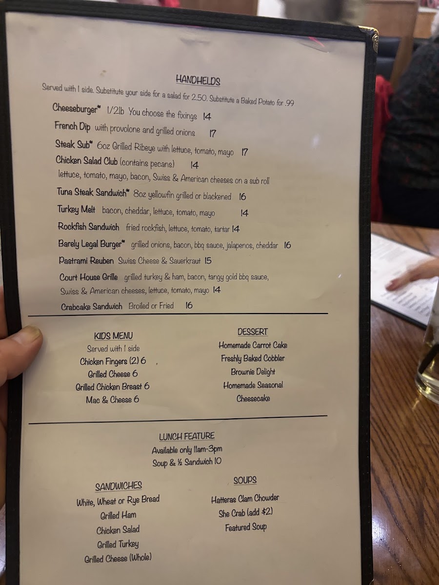 Menu Court House Cafe-2