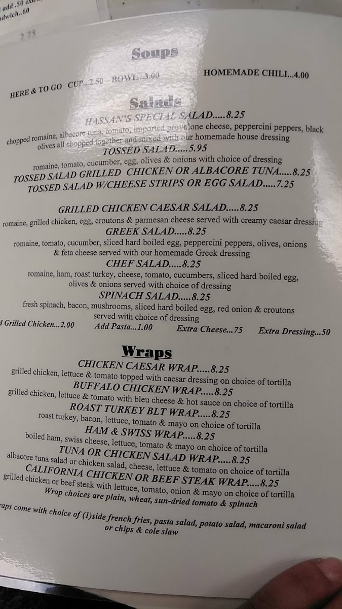 Menu Courthouse Cafe & Catering-1
