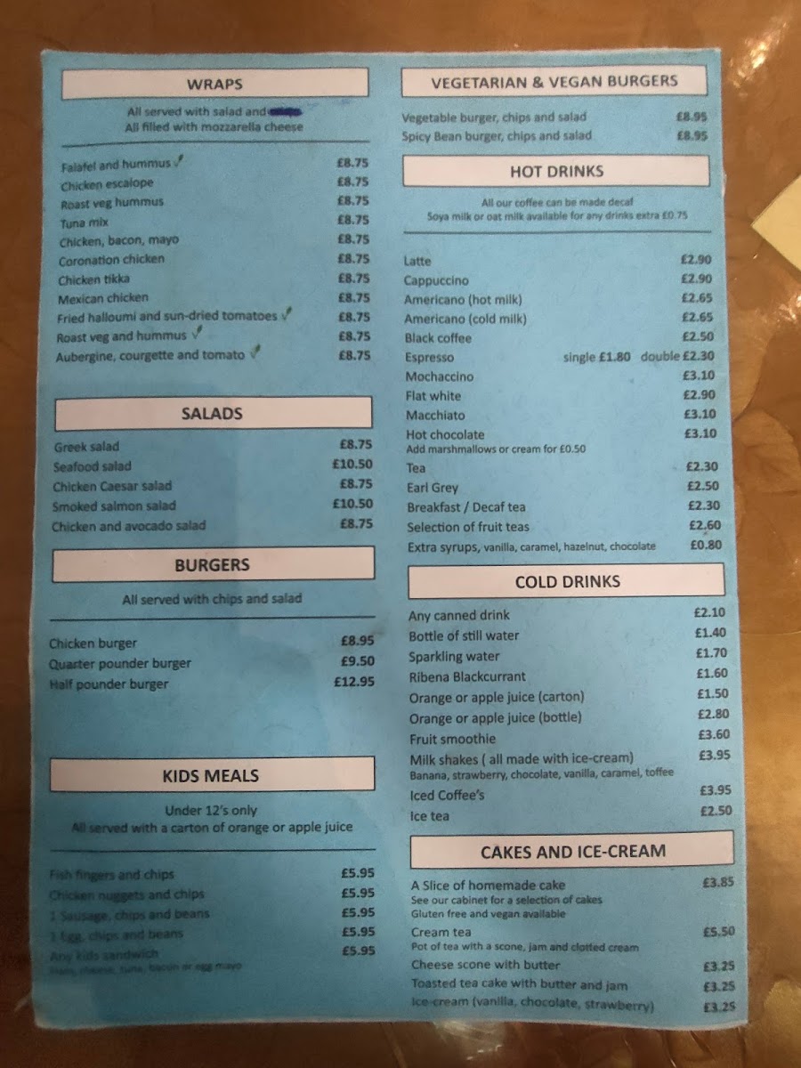 Menu Courtyard Coffee Shop-1