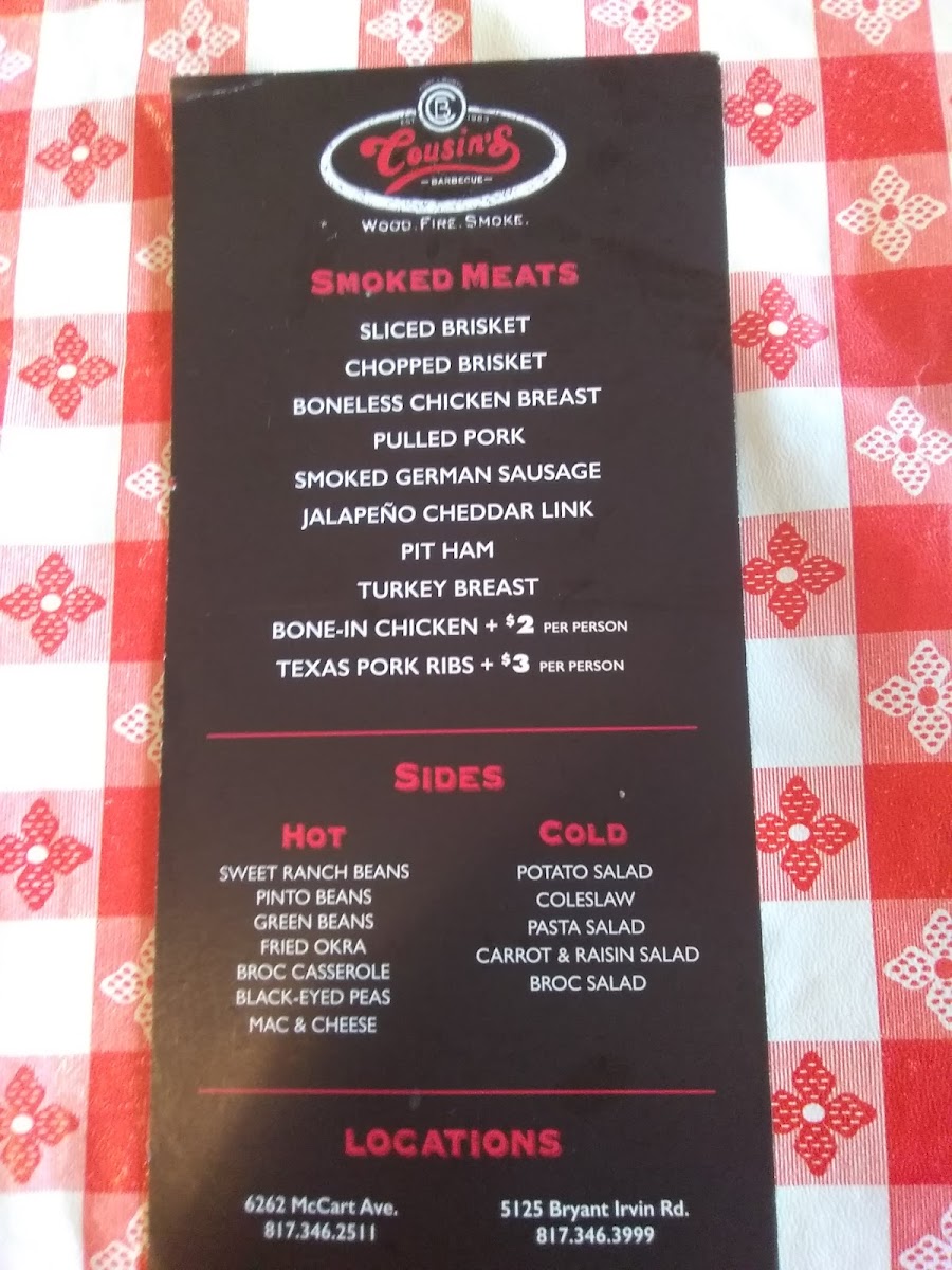 Menu Cousins Bbq-3