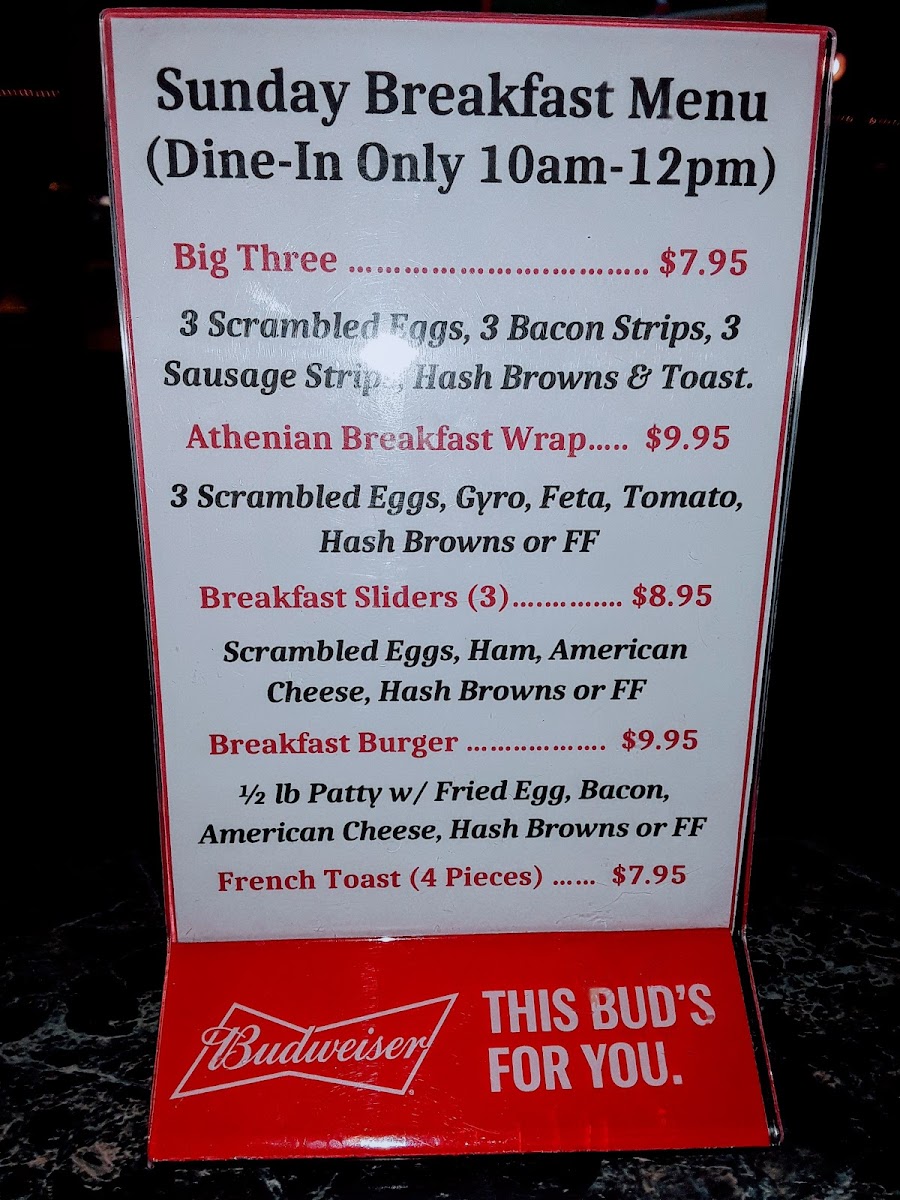Menu Cousins Pizza Pub-5