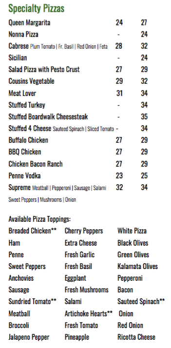 Menu Cousins Pizza-2