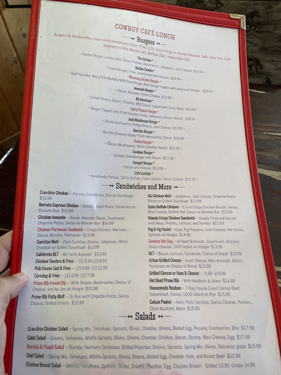 Menu Cowboy Cafe-1