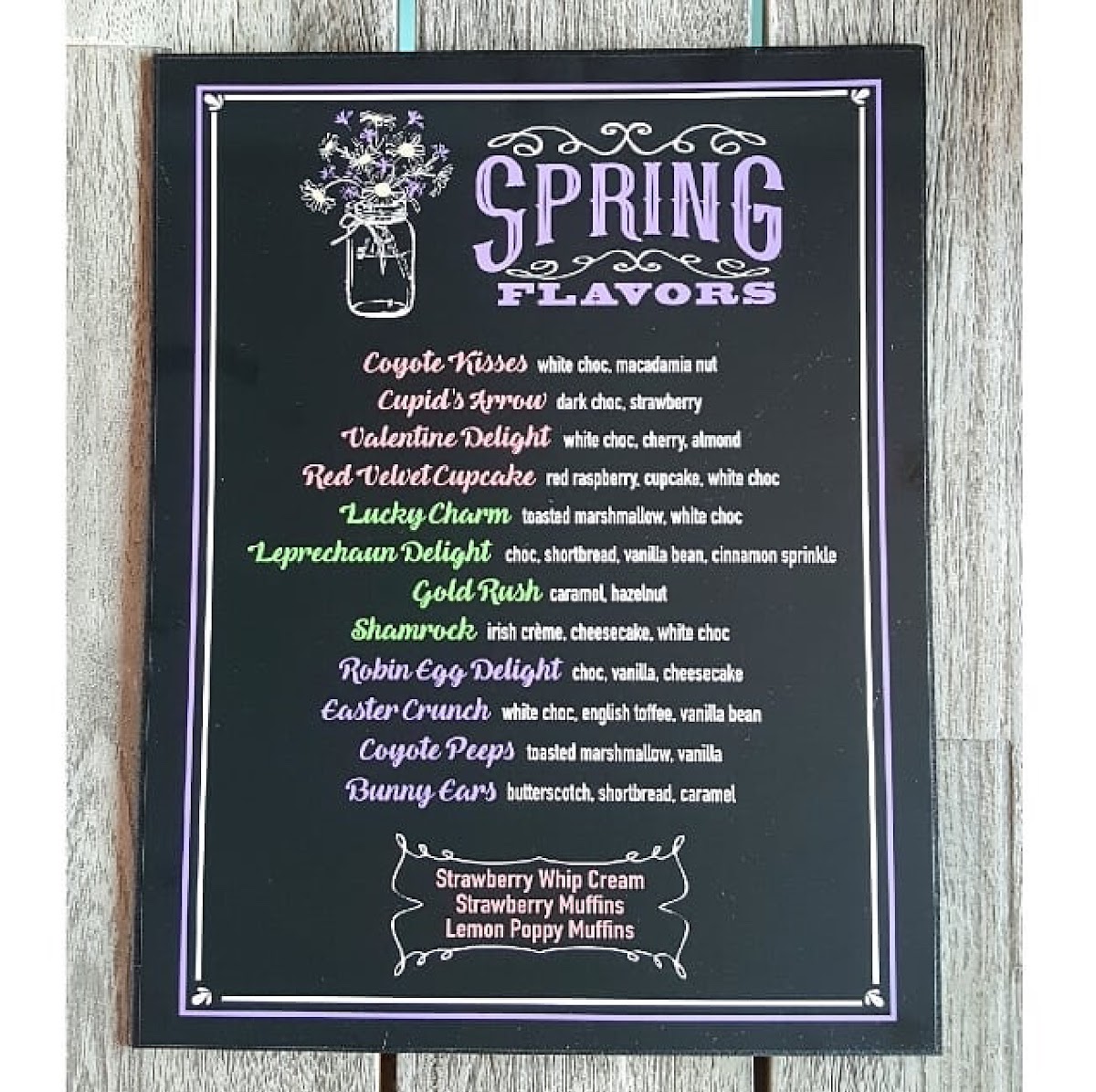 Menu Coyote Coffee Cafe - Powdersville-10
