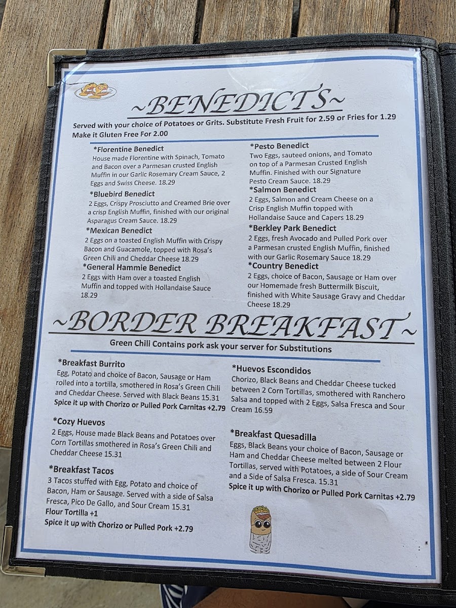 Menu Cozy Cottage-1