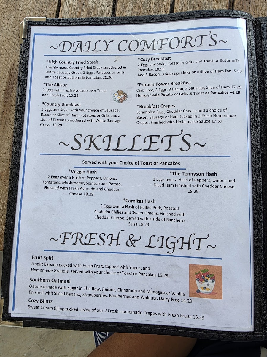 Menu Cozy Cottage-5