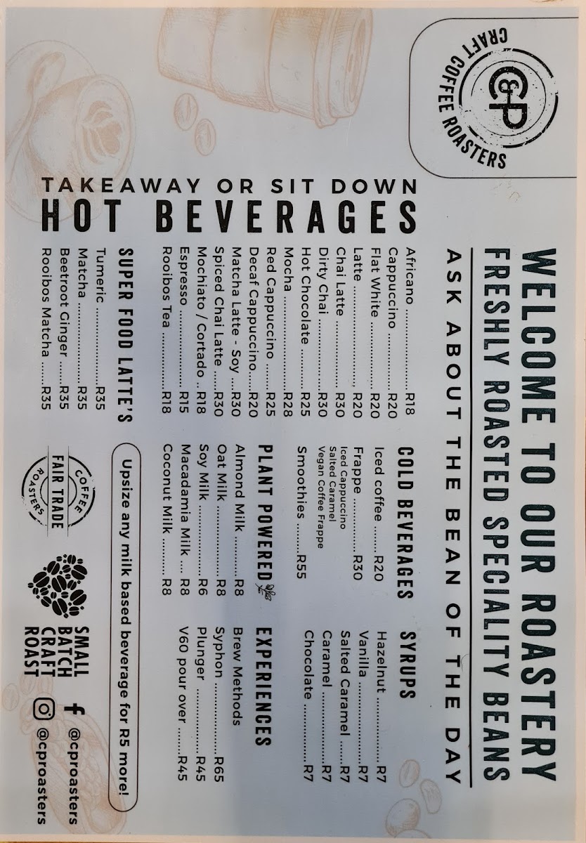 Menu C&p Coffee Roastery-6