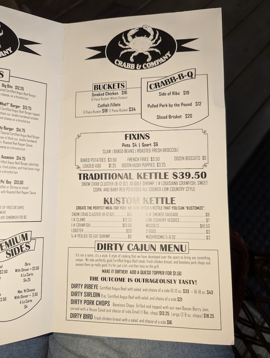 Menu Crabb & Company-2