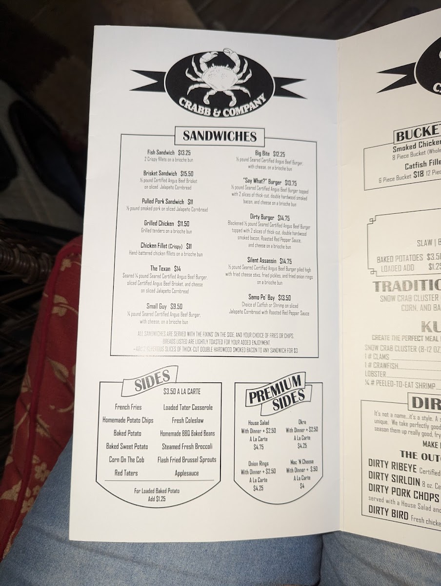 Menu Crabb & Company-5
