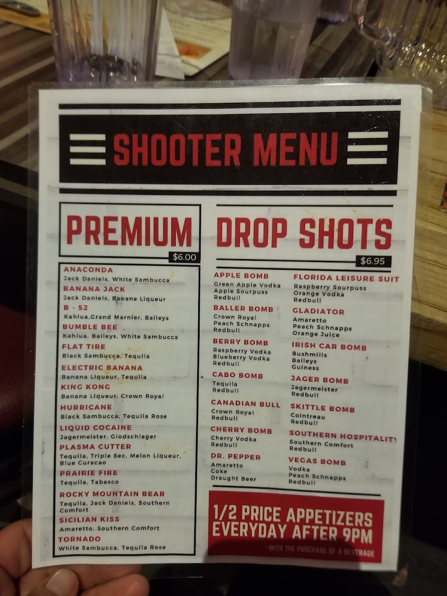 Menu Crabby Joe's Bar • Grill-4