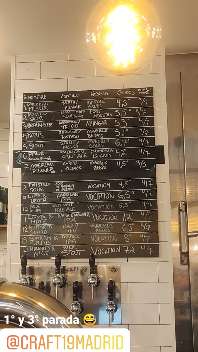 Menu Craft 19 - Mercado Vallehermoso-10