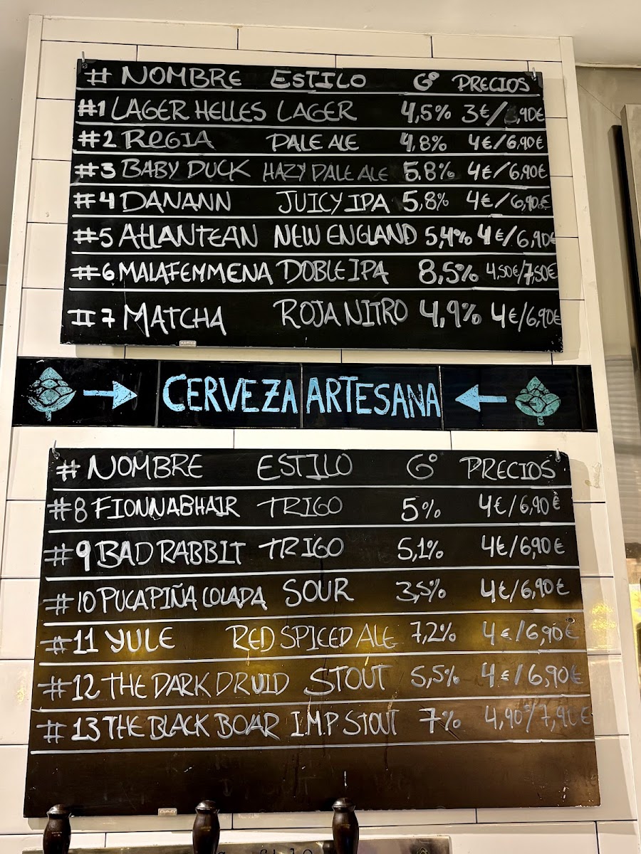 Menu Craft 19 - Mercado Vallehermoso-4