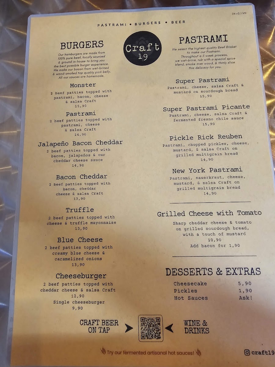 Menu Craft 19 - Mercado Vallehermoso-7