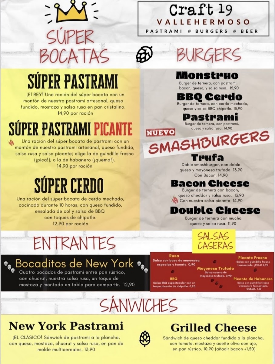 Menu Craft 19 - Mercado Vallehermoso-8
