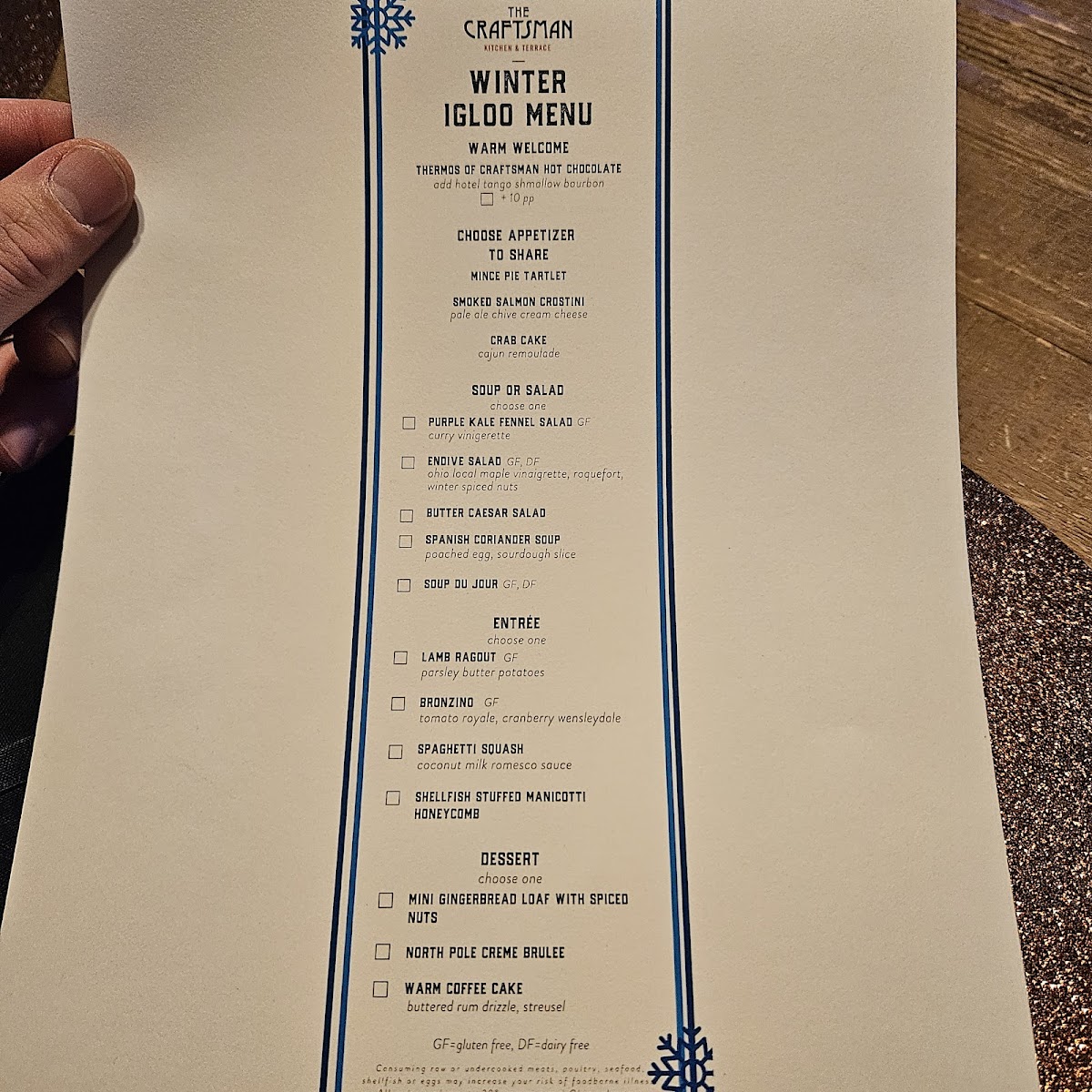 Menu Craftsman Kitchen & Terrace-4